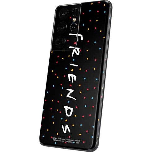 Warner Bros FRIENDS Polka Dots Galaxy S21 Ultra 5G Skin